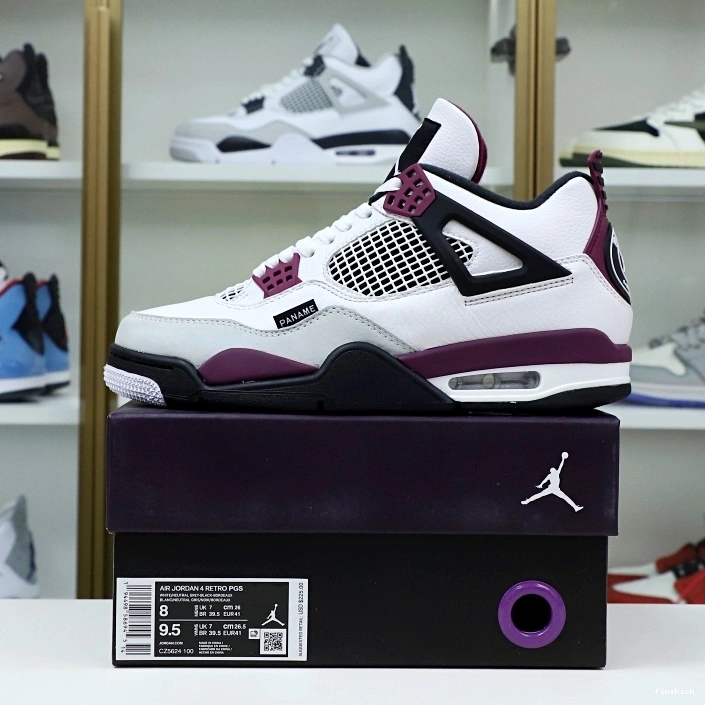 RETRO 4 SAINT-GERMAIN 'BORDEAUX' AIR AIR JORDAN X JORDAN PARIS 1102